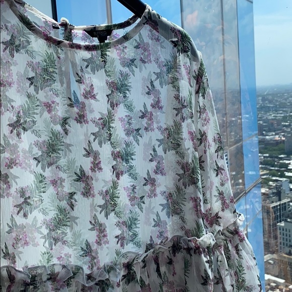 Flowy, transparent blouse by David Bitton - Picture 2 of 6